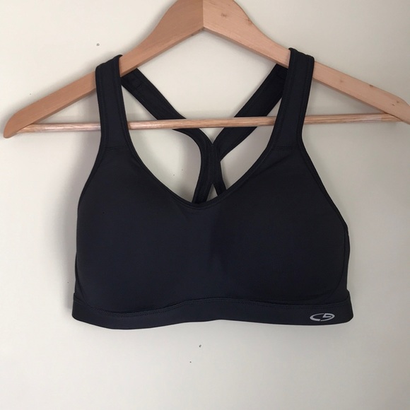 Black Sports Bra - Picture 1 of 5